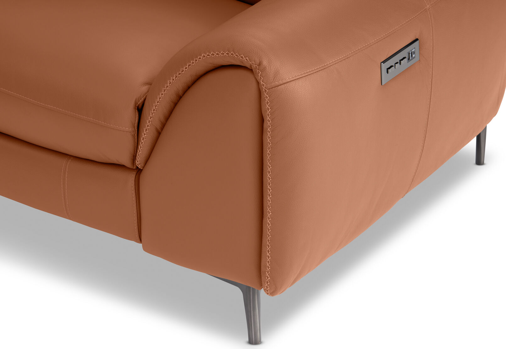 DOMINICO LEATHER - 3 Seater Electric Recliners DOMINICO LEATHER