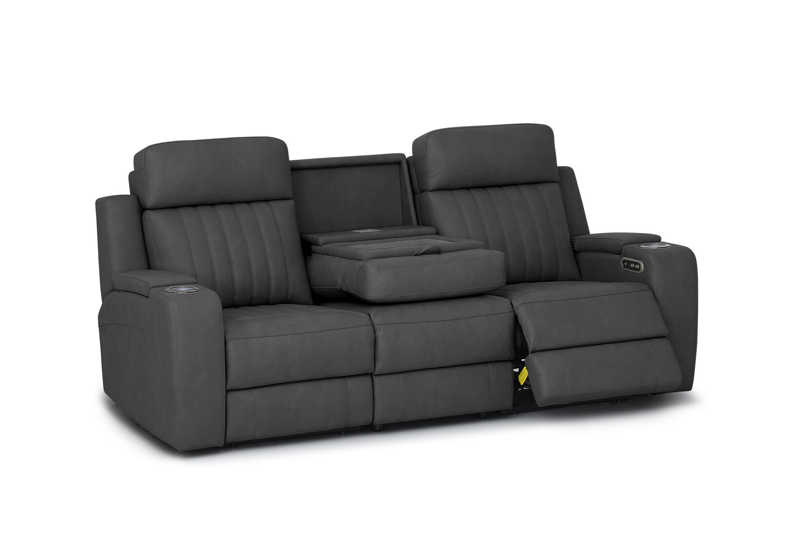 THANE FABRIC - 3 Seater with 2 inbuilt Electric Recliners THANE FABRIC
