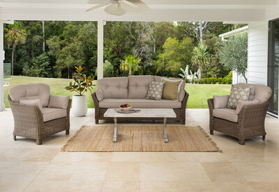 MIAMI - 4 Piece Outdoor Lounge Setting