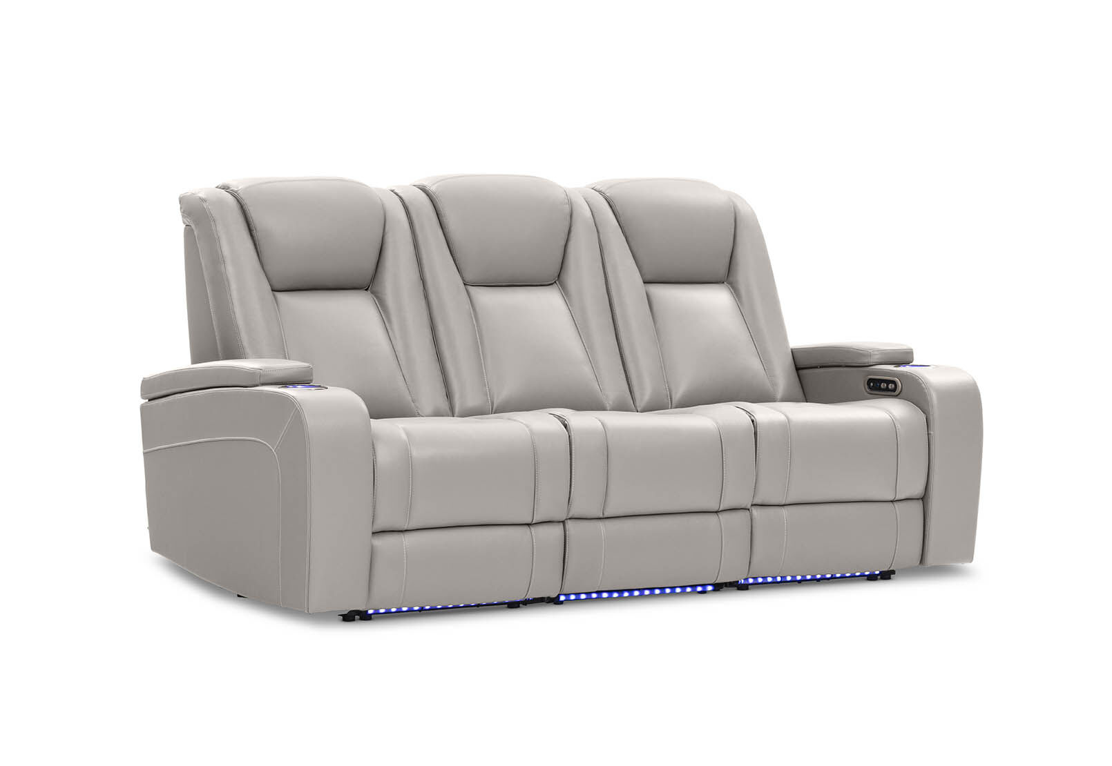 SENTINAL MK2 LEATHER - 3 Seater with 2 Electric Recliners SENTINAL MK2 LEATHER
