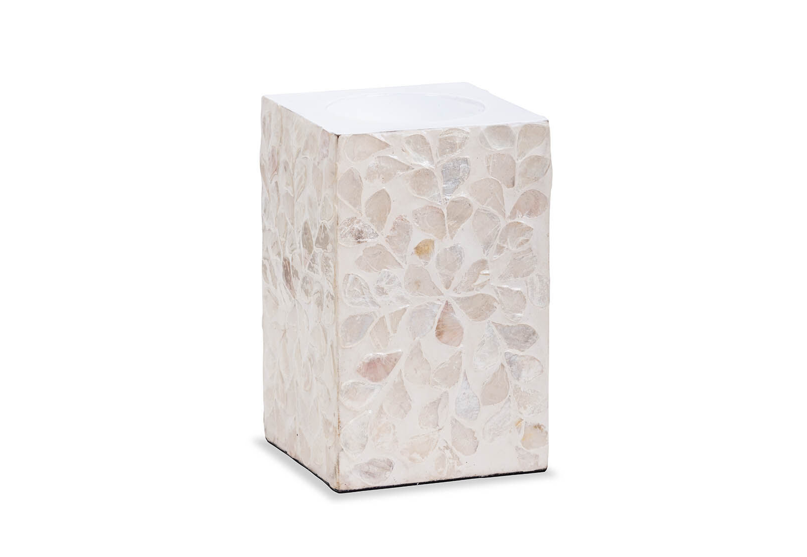 ALINA - 16cm Capiz Candle Holder ALINA