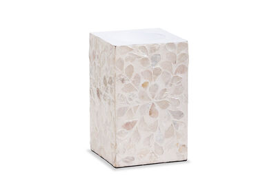 ALINA - 16cm Capiz Candle Holder