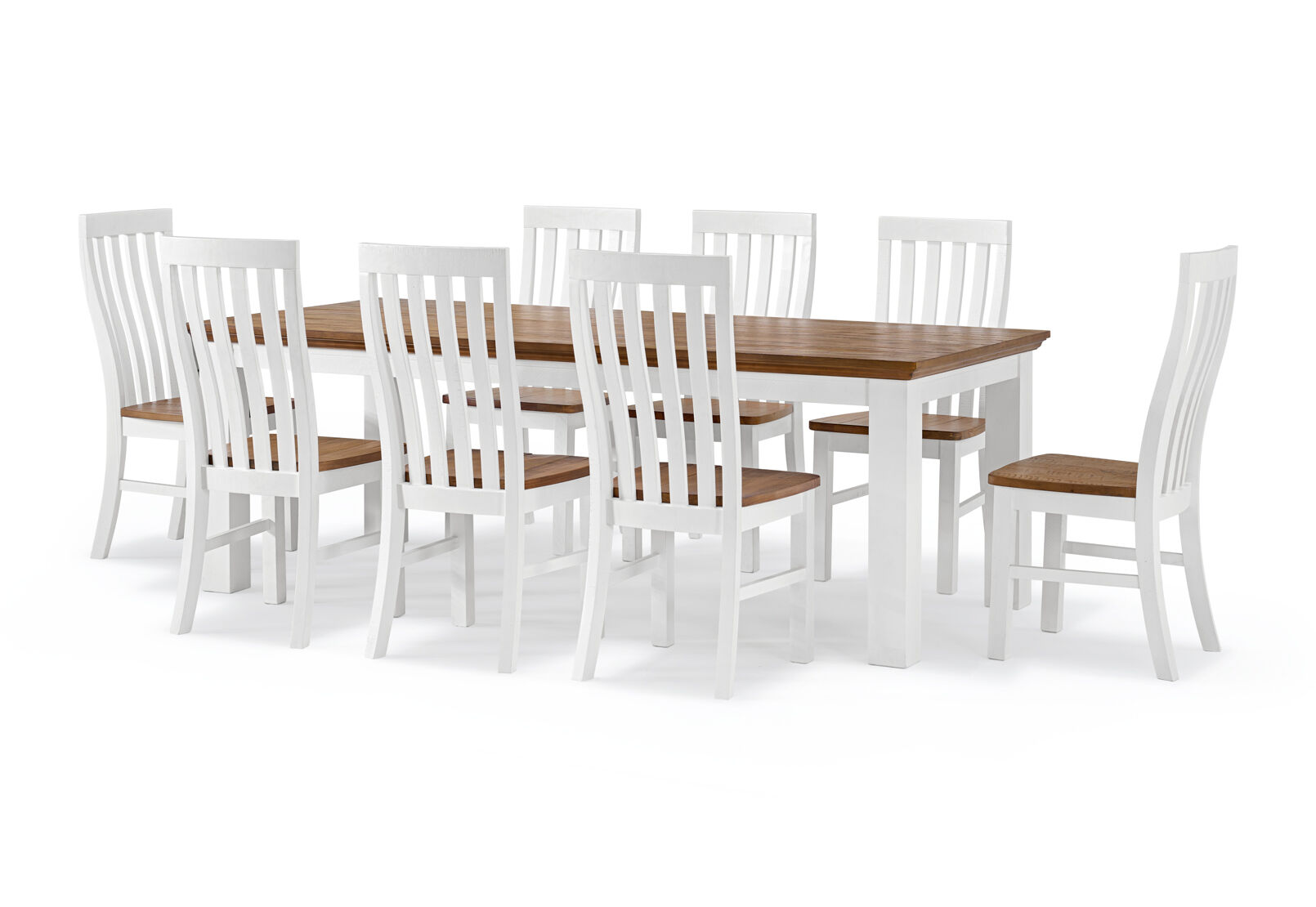 CHARLSBOURG - 9 Piece 2200 Dining Suite CHARLSBOURG