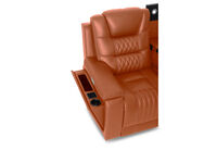 AGASSI LEATHER - 3 Seater with Dual Electric Recliners AGASSI LEATHER