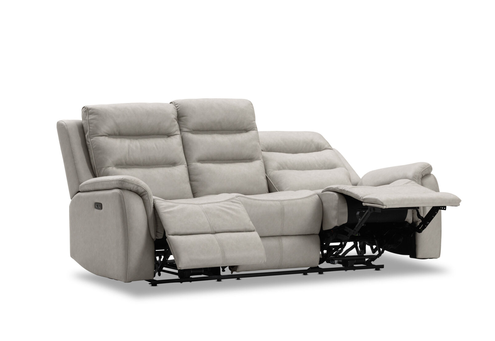 NADAL FABRIC - 3 Seater Sofa with 2 Electric Recliners NADAL FABRIC