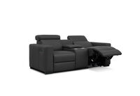 DAMIAN LEATHER - 2 Seater Sofa with inbuilt Electric Recliners DAMIAN LEATHER