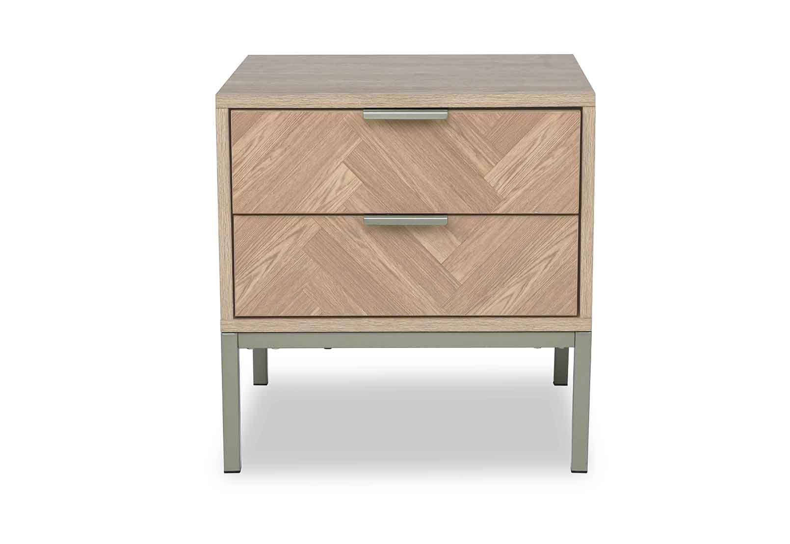 BELL - 2 Drawer Bedside BELL