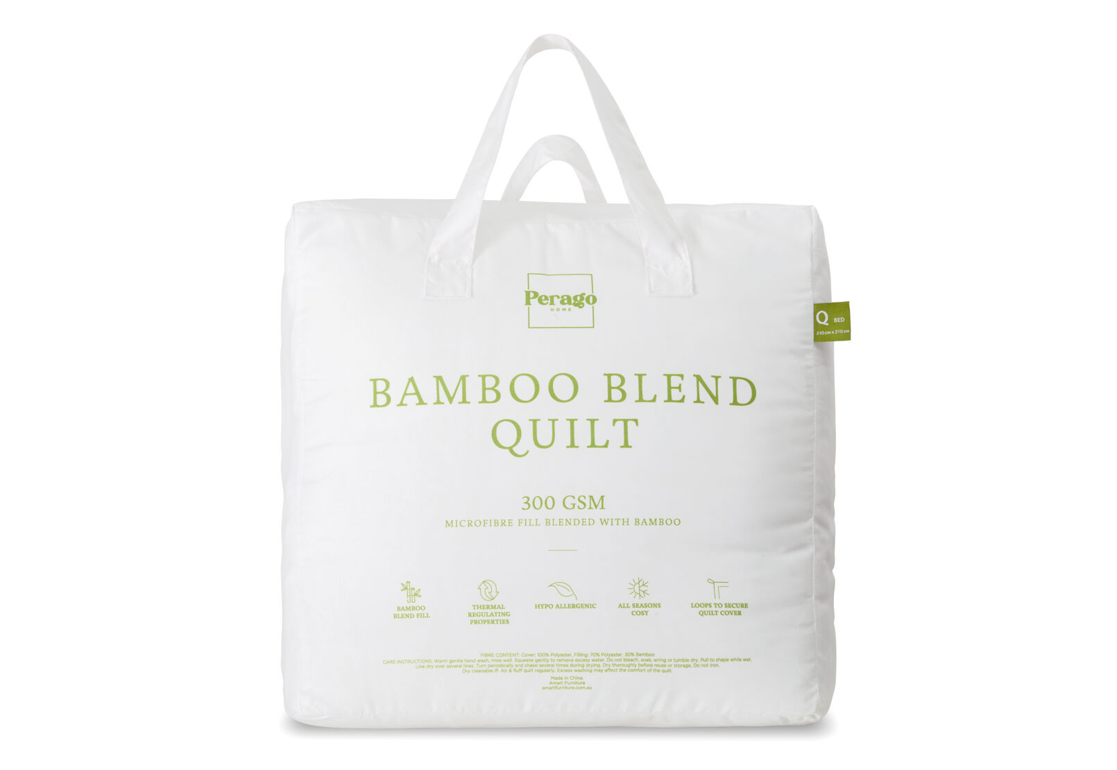 QUEEN BAMBOO BLEND QUILT