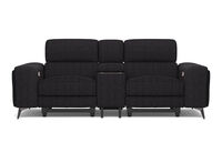 SINATRA FABRIC - Media 2 Seater with Inbuilt Electric Recliners SINATRA FABRIC