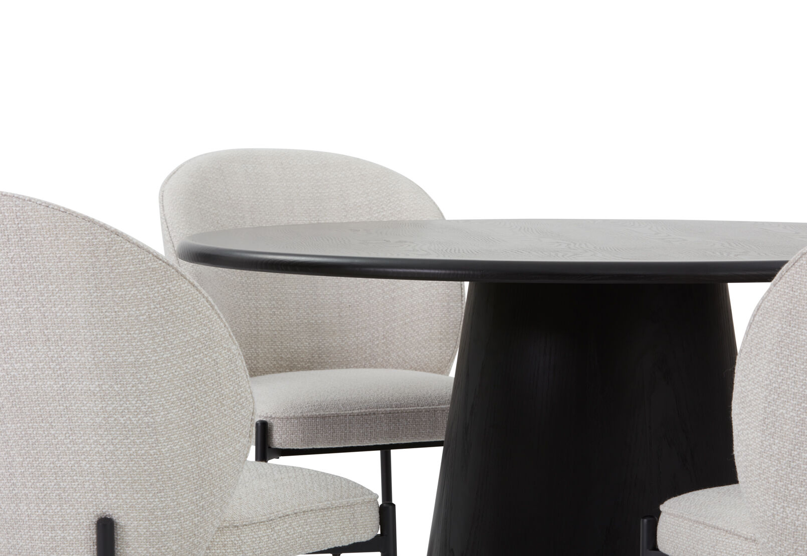 THANOS - 5 Piece Dining Suite with Fidel Chairs THANOS
