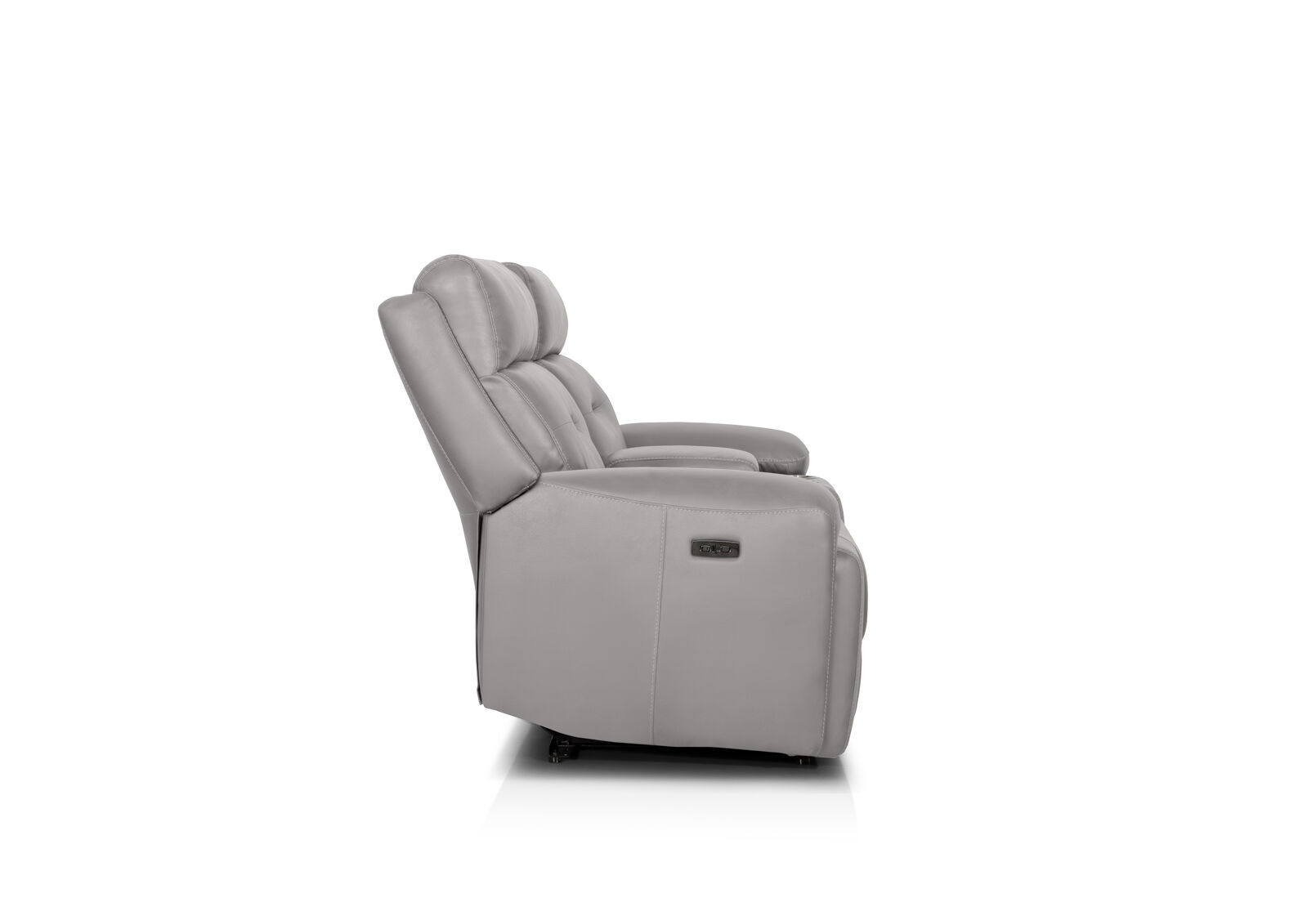 HOLLYWOOD FABRIC - 2 Seater with Electric Recliners & Console HOLLYWOOD FABRIC