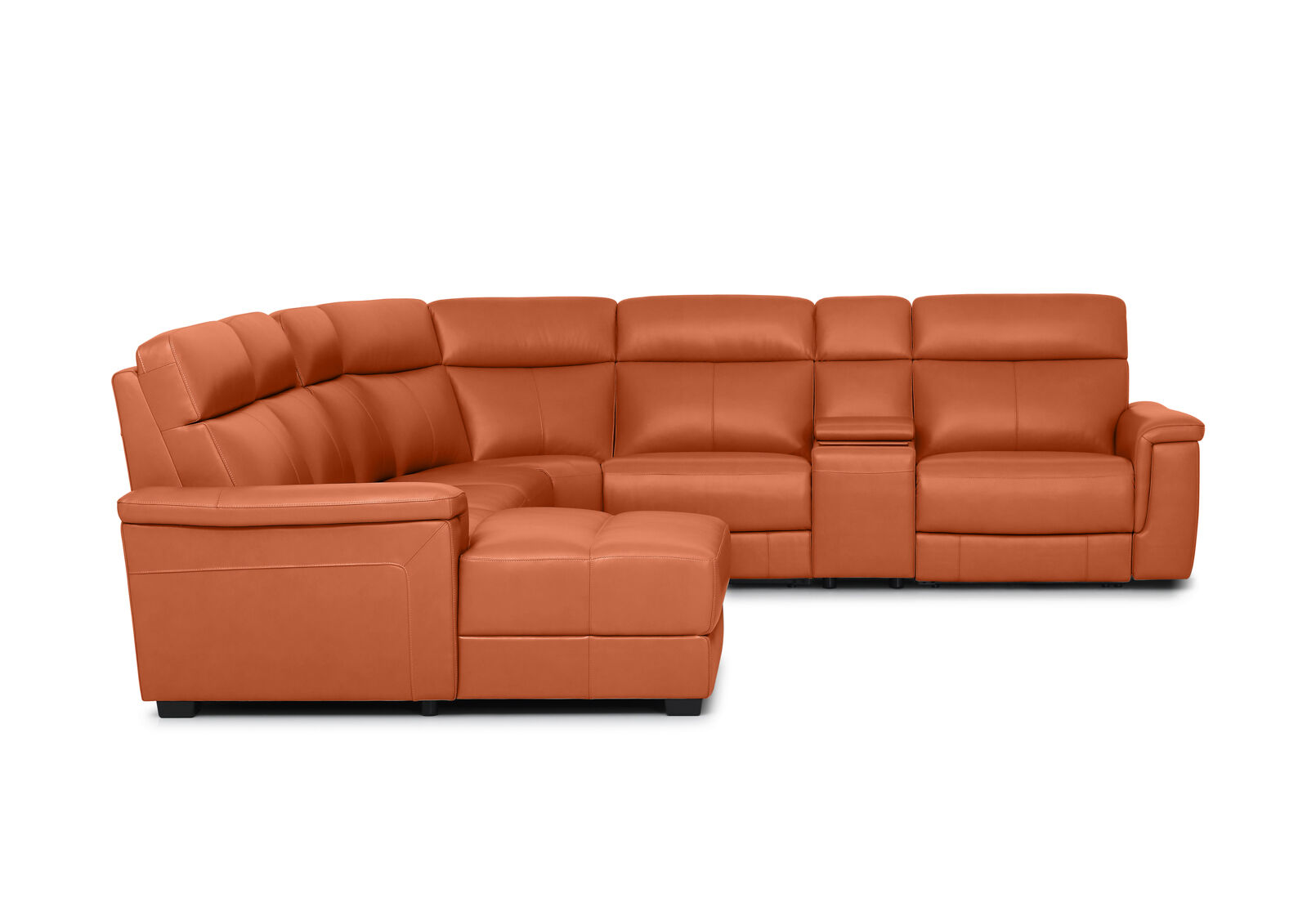SERGIO LEATHER - 6 Seater LHF Corner SERGIO LEATHER