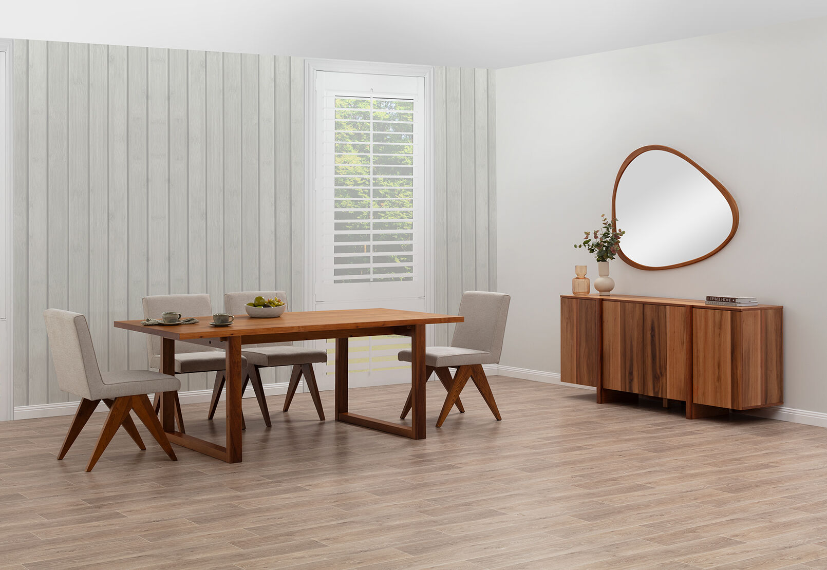 CULLIN - 7 Piece Dining Suite with Leland Dining Chairs CULLIN