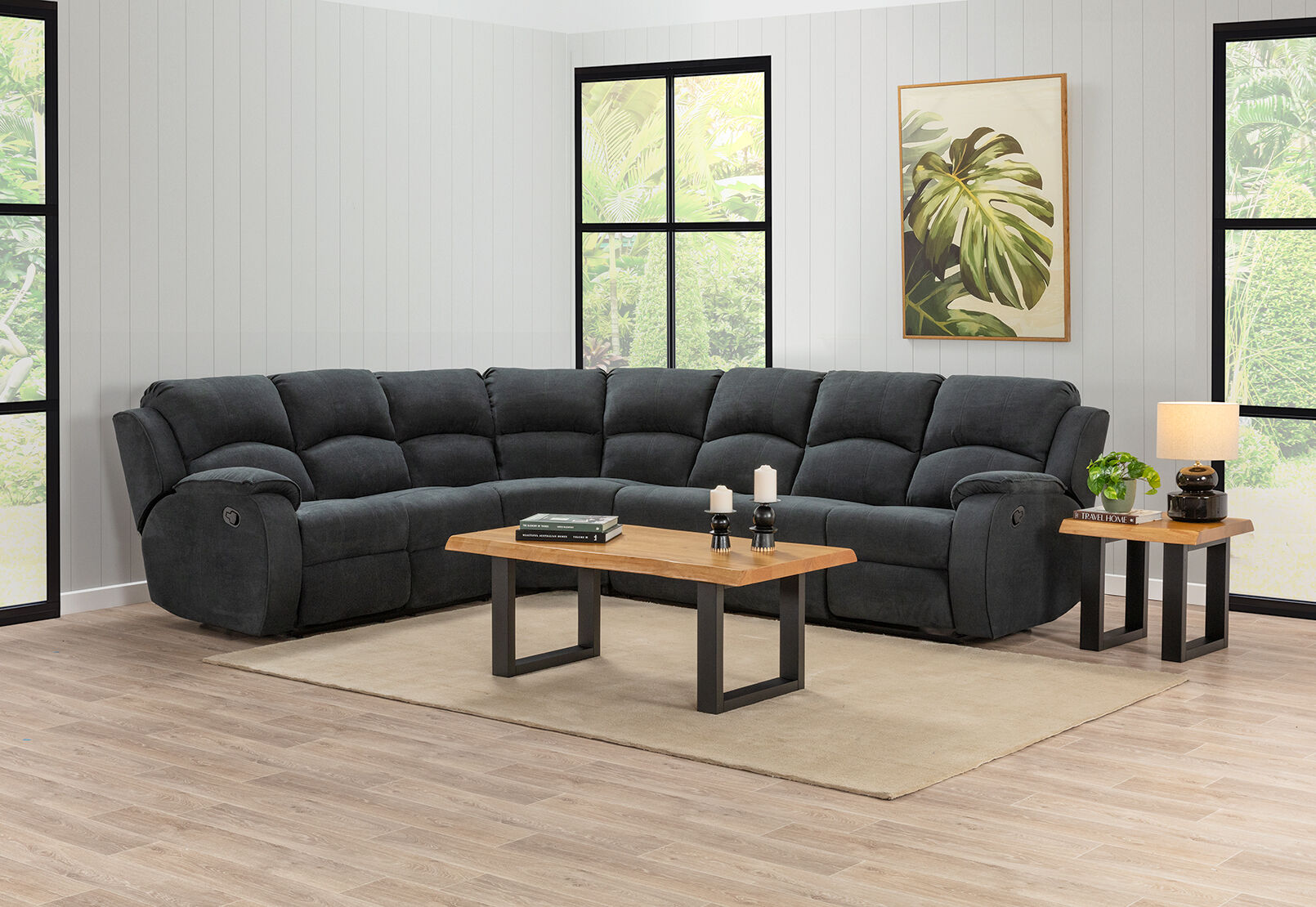 KAYDEN FABRIC - Corner Lounge KAYDEN FABRIC