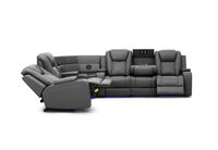 SENTINAL MK2 LEATHER - 5 Piece Corner with RHF 3 Seater SENTINAL MK2 LEATHER