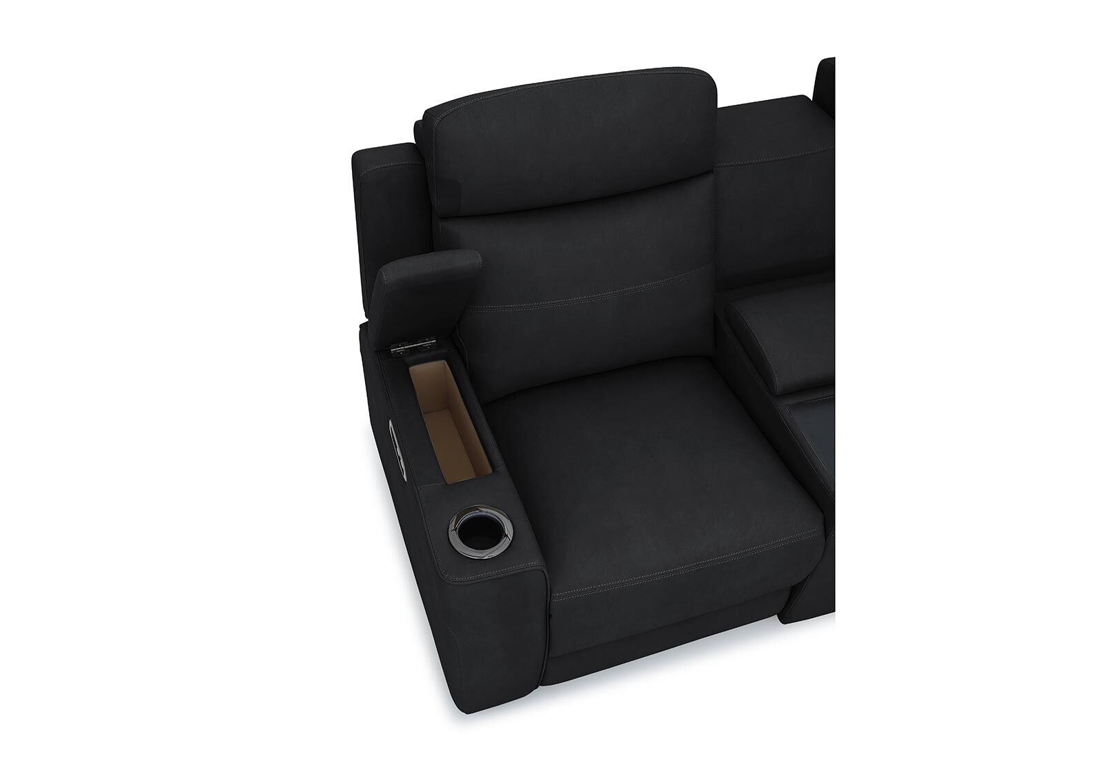 ALEXIOS - 2 Seater with Electric Recliner and Console ALEXIOS