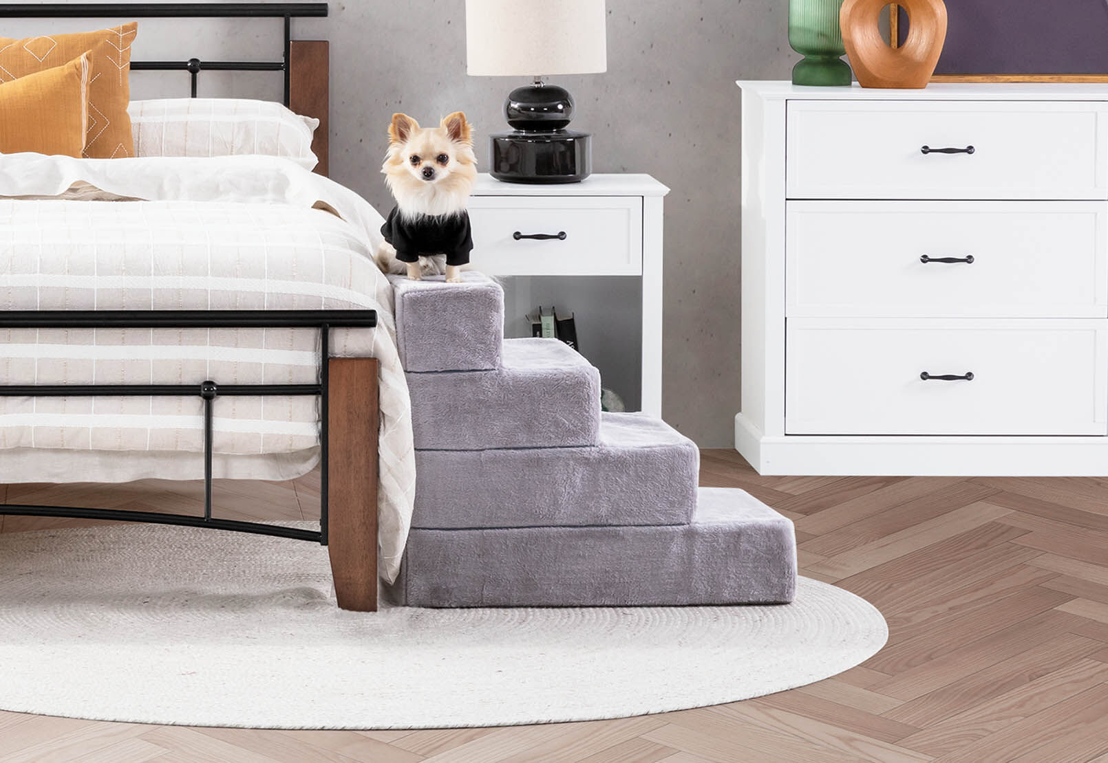 Stairs for bed hot sale