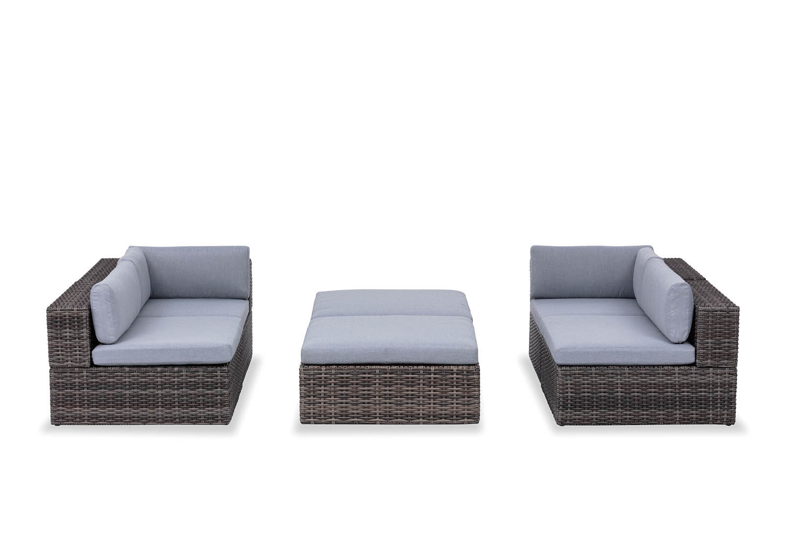 VALENTIA - 6 Piece Outdoor Modular Lounge Setting VALENTIA
