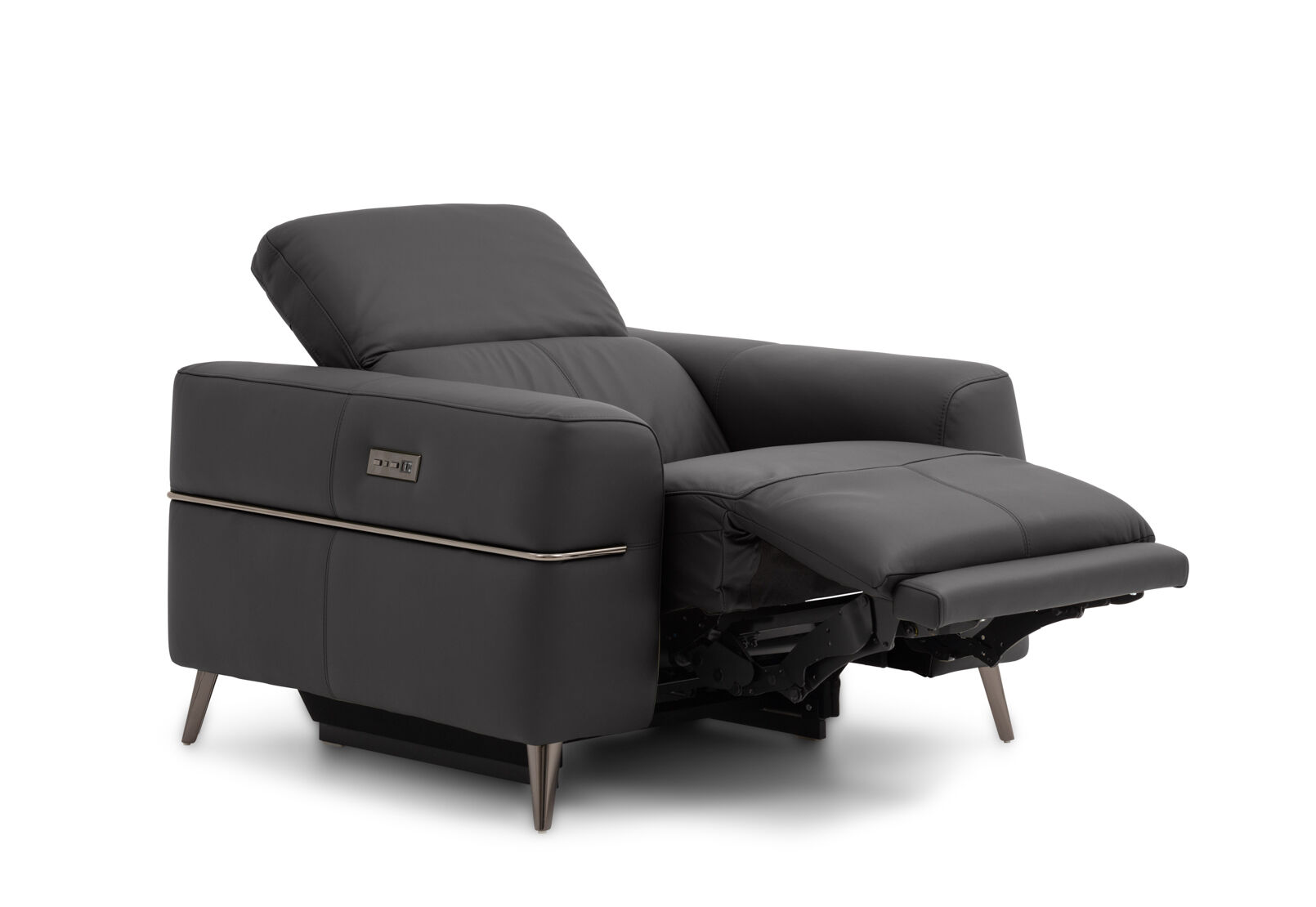 SERAFINI LEATHER - Electric Recliner Leather SERAFINI LEATHER