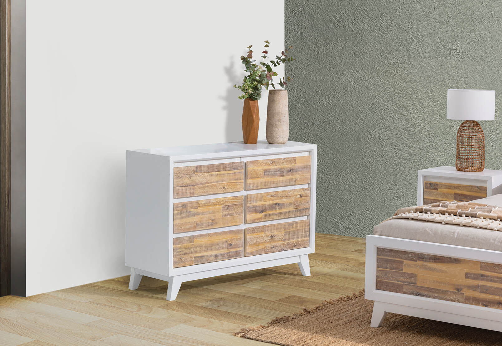 TULUM - 6 Drawer Dresser TULUM