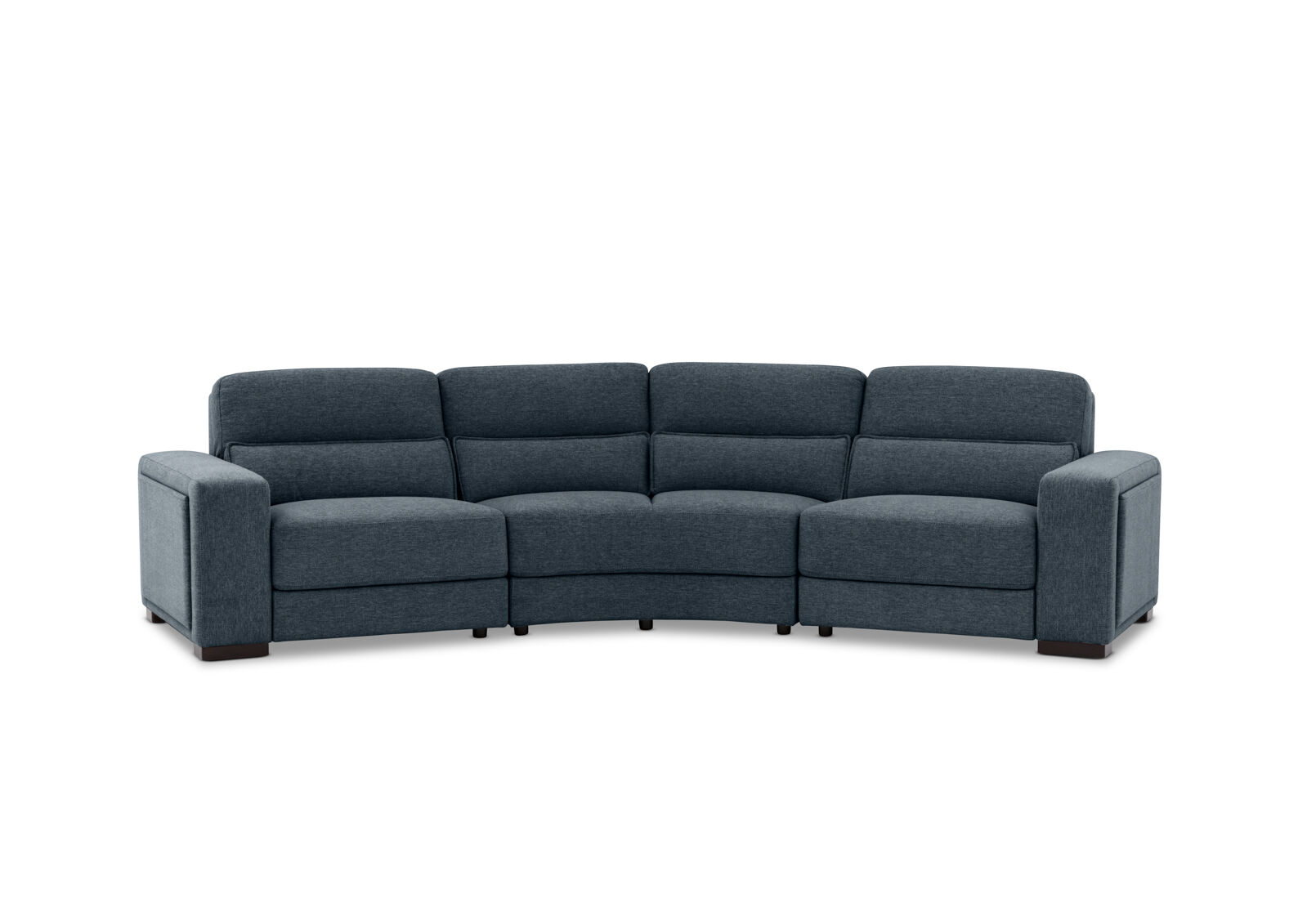 ELISEO FABRIC - 4 Seater Wedge Sofa ELISEO FABRIC