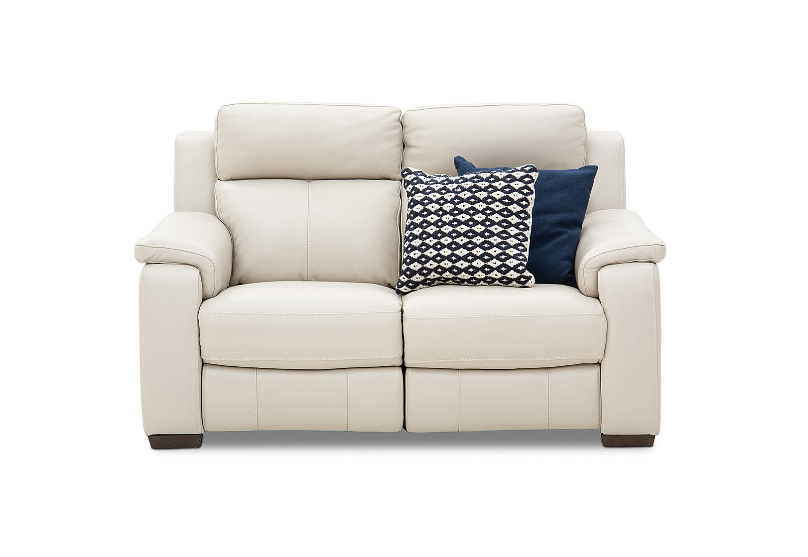 CAPELLO - Leather 2 Seater Sofa with 2 Inbuilt Electric Recliners CAPELLO
