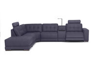 COWPER FABRIC - Corner Lounge with LHF Chaise COWPER FABRIC