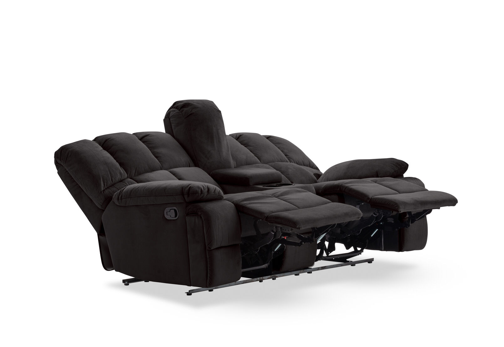 LEBRON FABRIC - 2 Seater with Recliners and Console LEBRON FABRIC