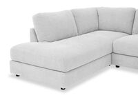 COURTNEY FABRIC - Corner Lounge with LHF Chaise COURTNEY FABRIC