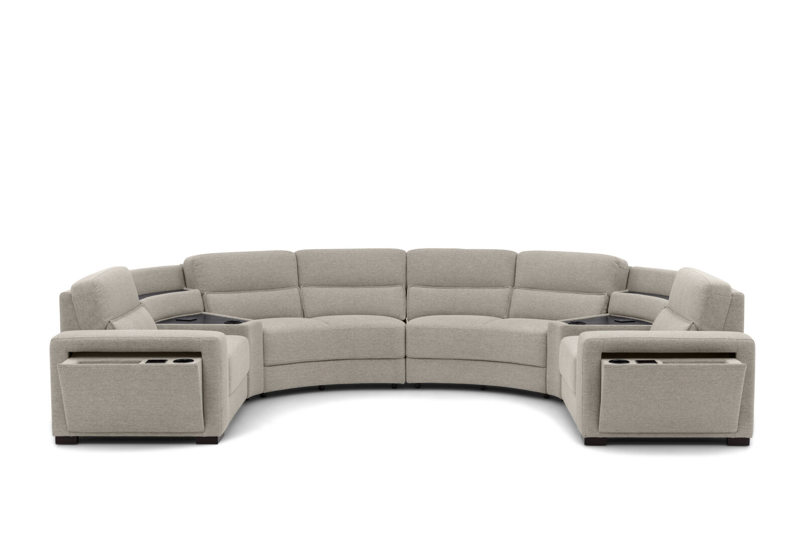 ELISEO FABRIC - 6 Seater Curved Corner ELISEO FABRIC