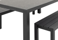 LA PALOMA - 3 Piece Outdoor Dining Table With Naviti Bench Setting LA PALOMA
