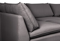 RONSTADT FABRIC - Corner Lounge with Ottoman RONSTADT FABRIC