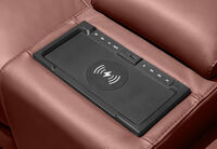 SINATRA LEATHER - Media 2 Seater with Inbuilt Electric Recliners SINATRA LEATHER