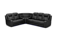 SENTINAL MK2 LEATHER - 5 Piece Corner with RHF 3 Seater SENTINAL MK2 LEATHER