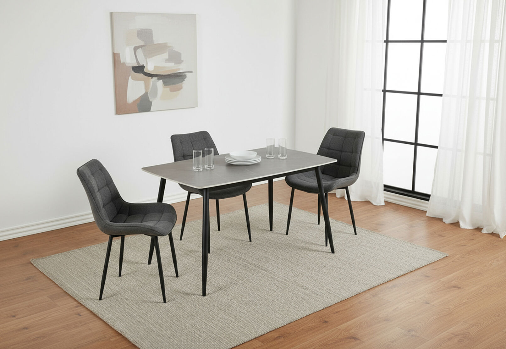 GREY SHARP 1400 Dining Table