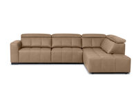 FARRINGTON FABRIC - Corner with 2 Inbuilt Electric Sliders & RHF Chaise FARRINGTON FABRIC