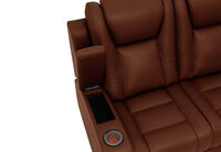 SENTINAL MK2 LEATHER - 4 Piece Corner with LHF Console SENTINAL MK2 LEATHER