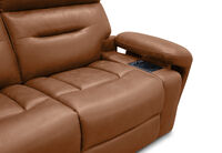 HOLLYWOOD FABRIC - Media 2 Seater with Electric Recliners HOLLYWOOD FABRIC