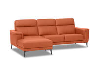 CAPEL LEATHER - 3 Seater Sofa with LHF Chaise CAPEL LEATHER