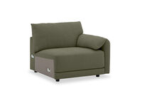 VARLEY FABRIC - Modular Right Hand Facing Chair VARLEY FABRIC