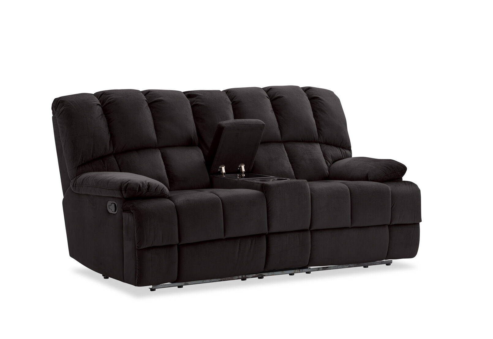 LEBRON FABRIC - 2 Seater with Recliners and Console LEBRON FABRIC