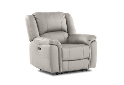 GEOFFREY - Leather Electric Recliner