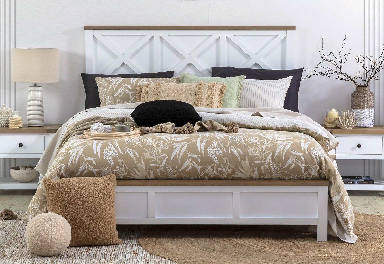 WARINGA - Queen Bed Quilt Cover Set WARINGA