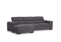 DARIO FABRIC - 3 Seater LHF Chaise DARIO FABRIC