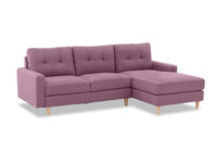 KELLER - Fabric 3 Seat RHF Chaise KELLER