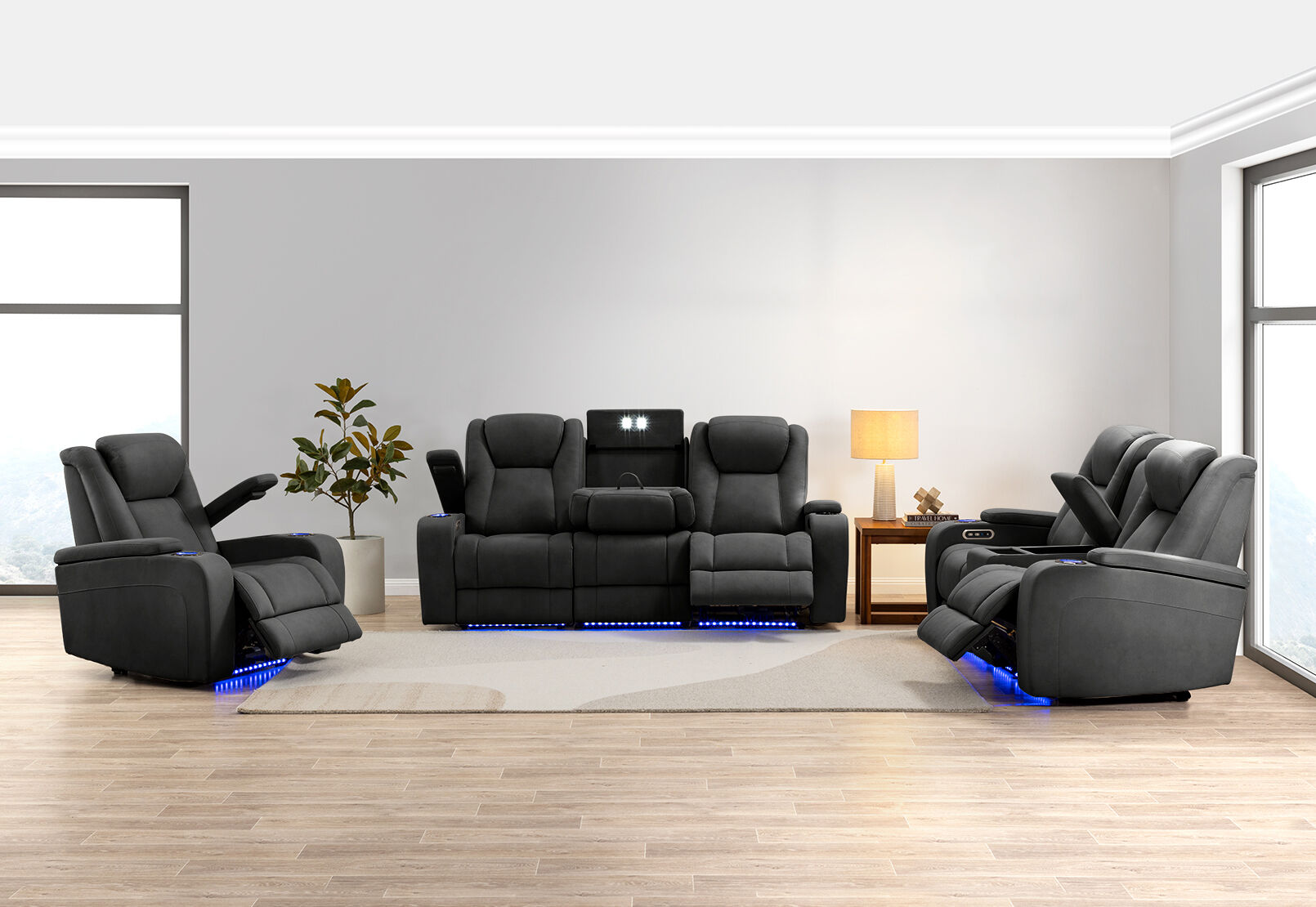 SENTINAL MK2 - Fabric 3 Seater SENTINAL MK2