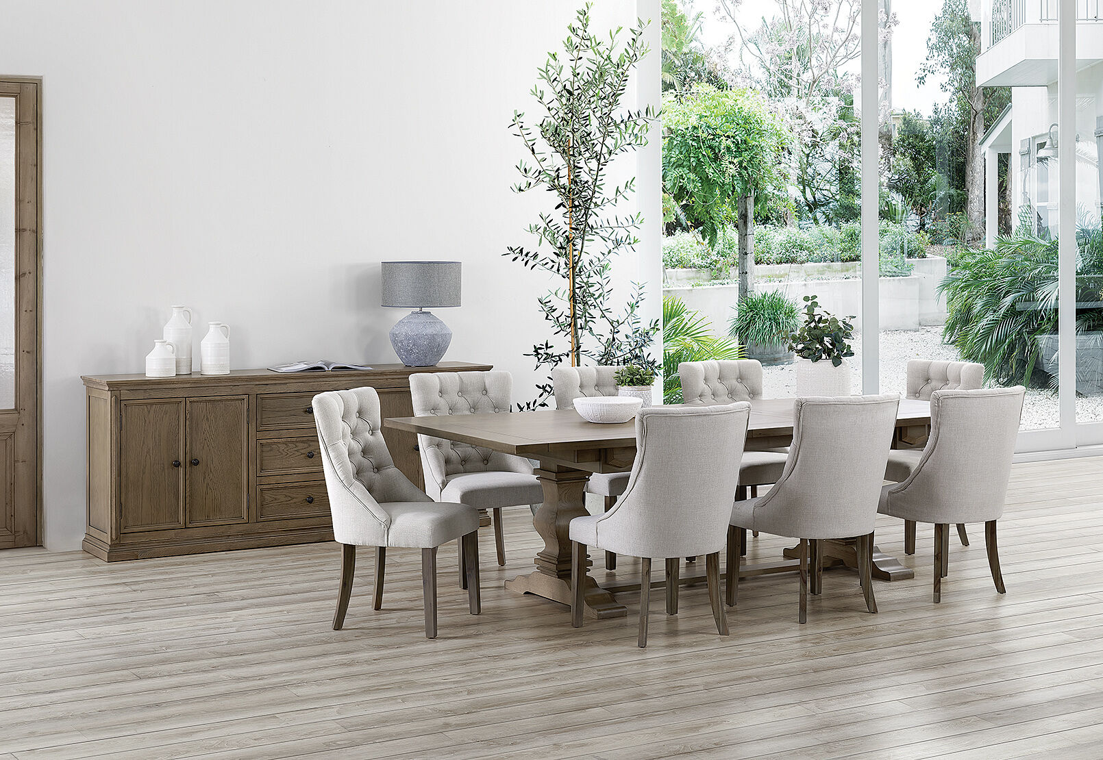 beige la salle mk3 9 piece dining suite amart furniture applaro bar table miramar