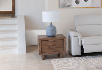 SORVINO - 1 Drawer Lamp Table
