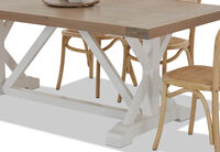 NORMANDY - 7 Piece Dining Suite with Toulouse Dining Chairs. NORMANDY