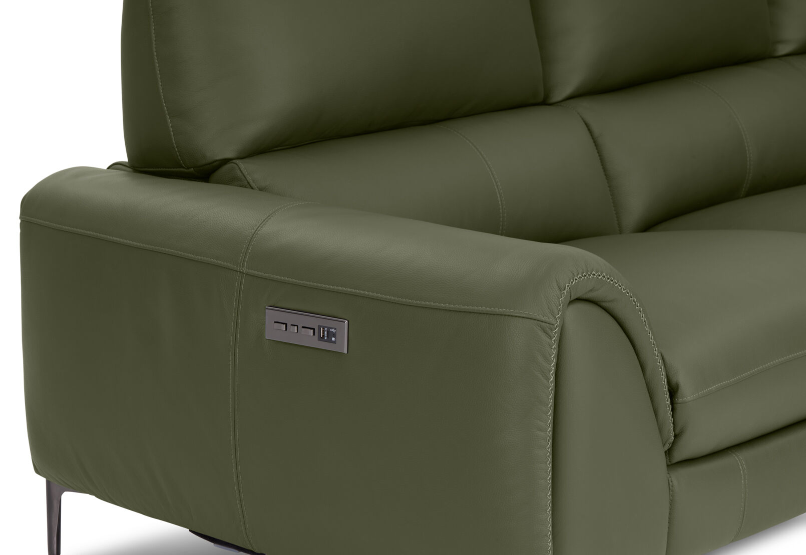 DOMINICO LEATHER - 2.5 Seater Electric Recliners DOMINICO LEATHER